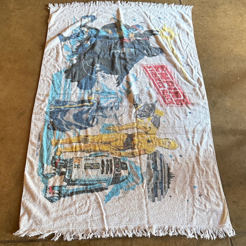 Star Wars Emperor Strikes Back vintage towel